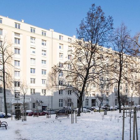 Labo Apartment Solidarnosci Warschau Buitenkant foto