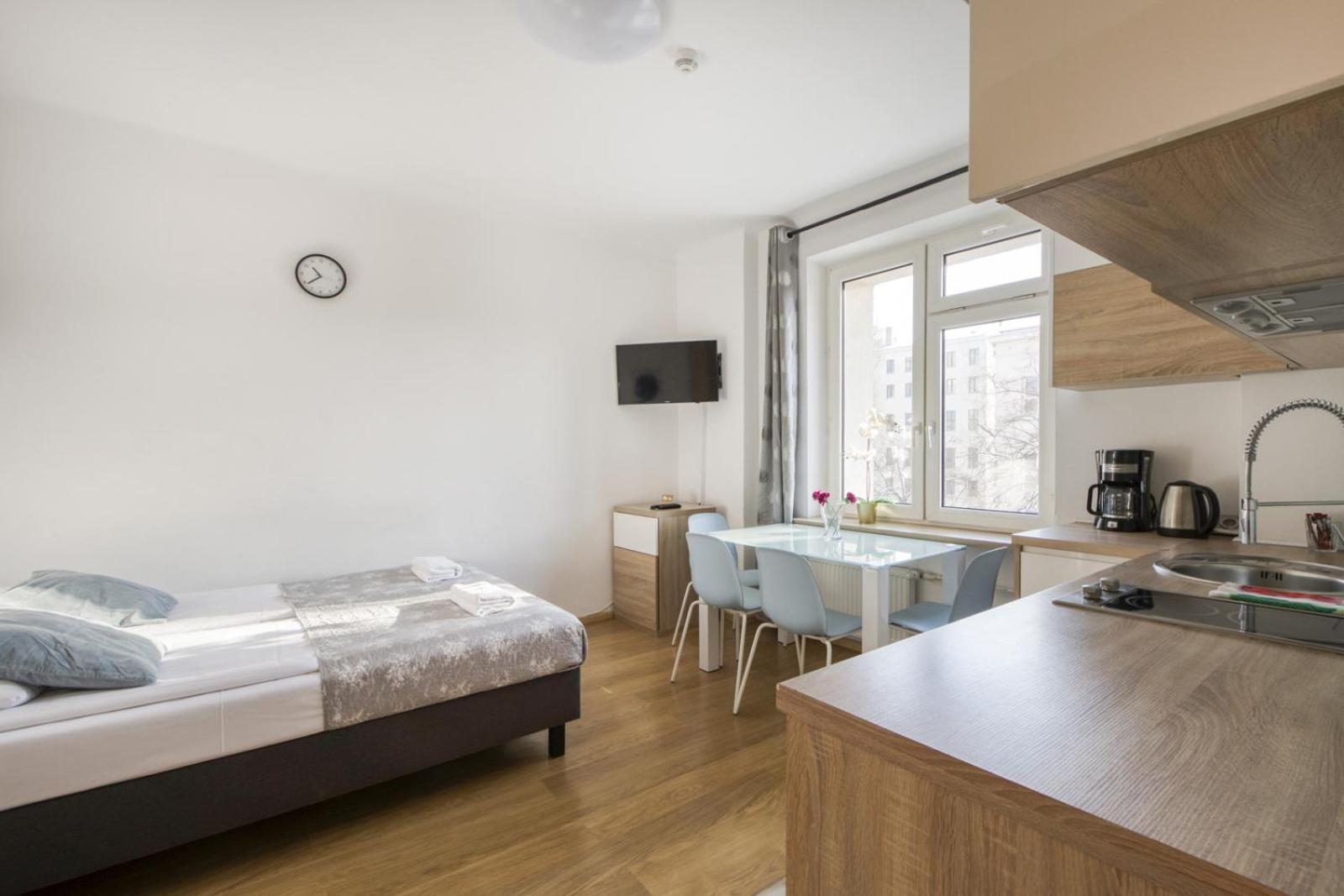 Labo Apartment Solidarnosci Warschau Buitenkant foto